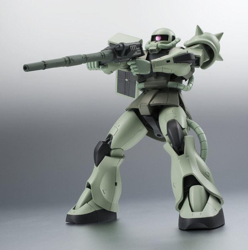 Descubre el apasionante mundo de Figura Robot Spirits MS-06 ZAKU II.