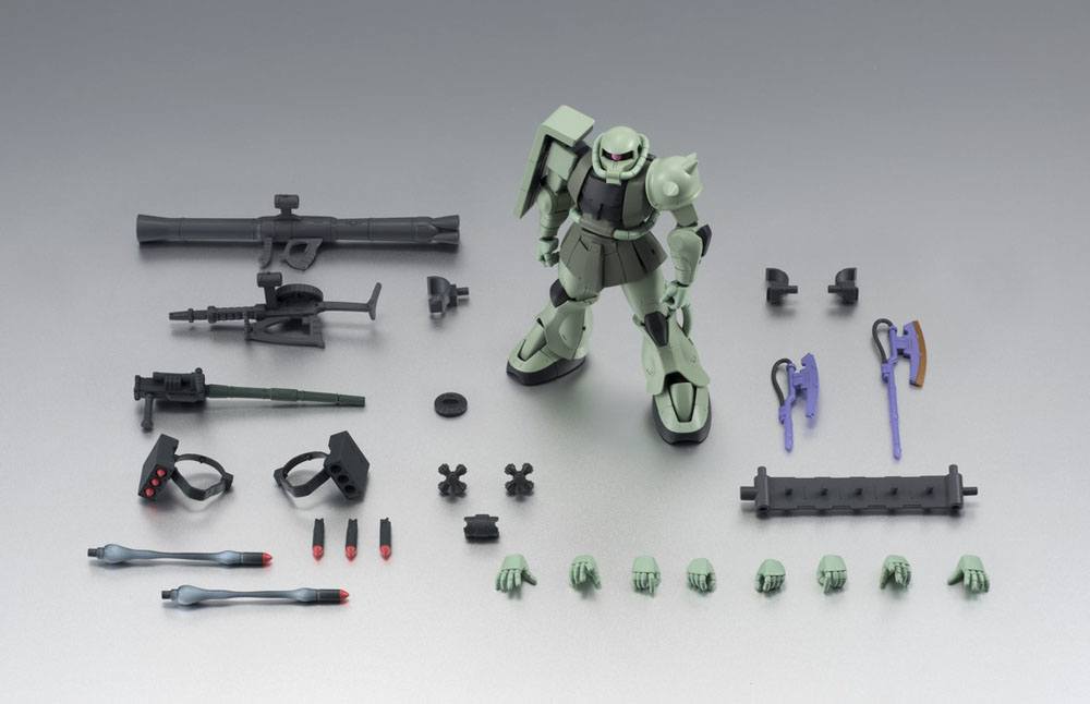 Descubre el apasionante mundo de Figura Robot Spirits MS-06 ZAKU II.