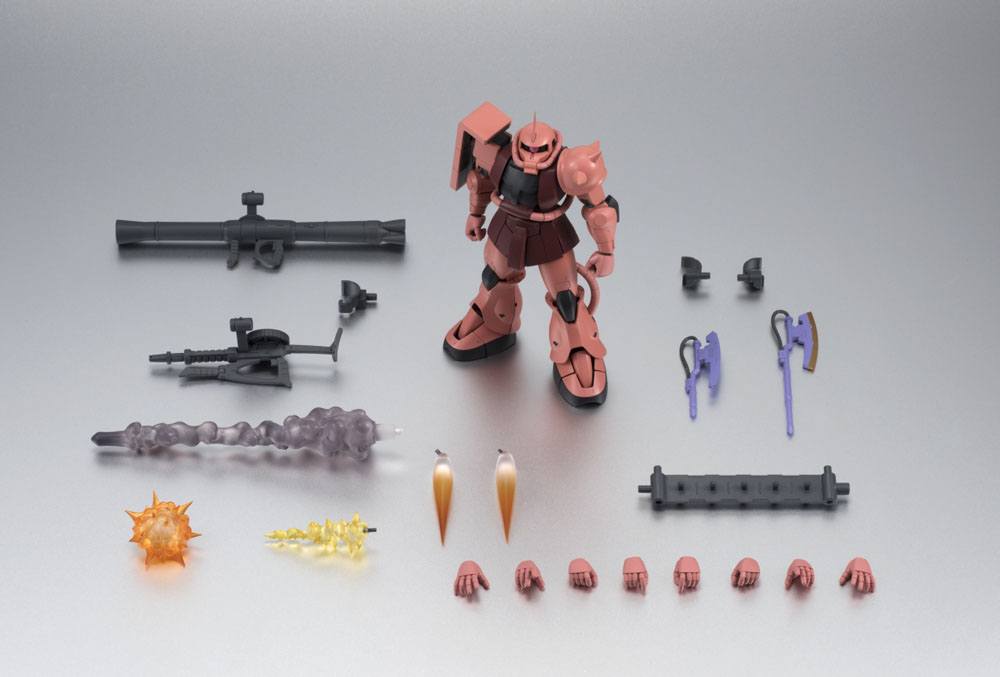 Descubre el apasionante mundo de Figura Robot Spirits MS-06S ZAKU II.