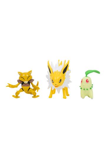 Packs Figuras Battle Chikorita Abra Jolteon