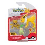 Descubre el apasionante mundo de Packs Figuras Battle Chikorita Abra Jolteon.