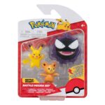Descubre el apasionante mundo de Packs Figuras Battle Teddiursa Pikachu Gastly.