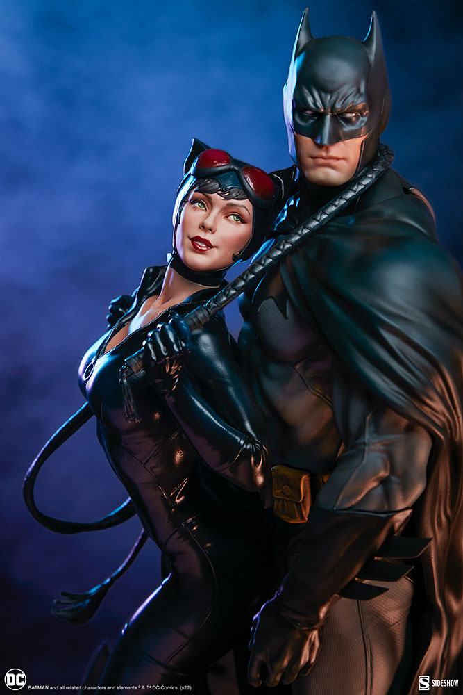 Descubre el apasionante mundo de Diorama DC Comics Batman and Catwoman.