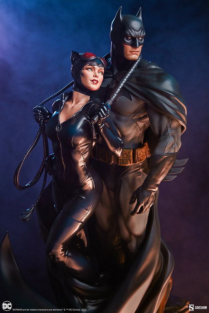Descubre el apasionante mundo de Diorama DC Comics Batman and Catwoman.