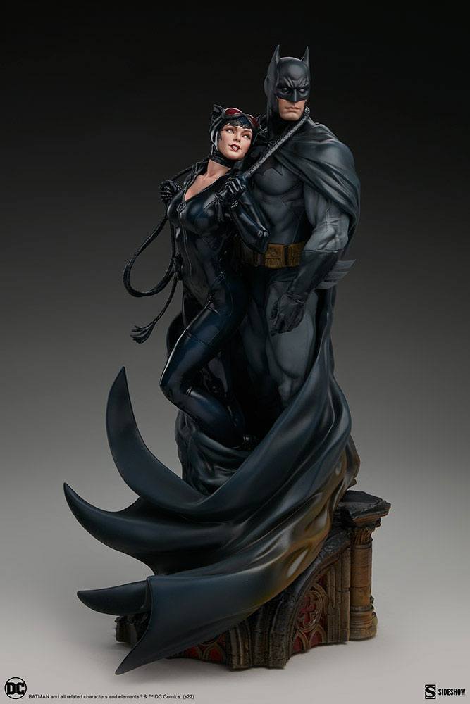 Descubre el apasionante mundo de Diorama DC Comics Batman and Catwoman.
