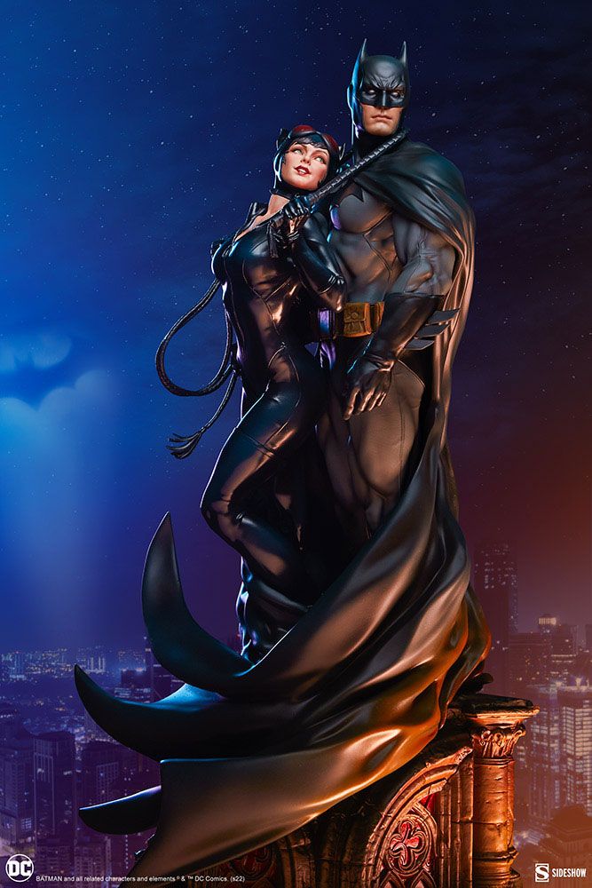 Descubre el apasionante mundo de Diorama DC Comics Batman and Catwoman.