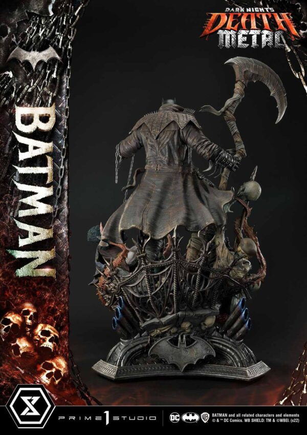 Descubre el apasionante mundo de Estatua Dark Knights Death Metal Batman.