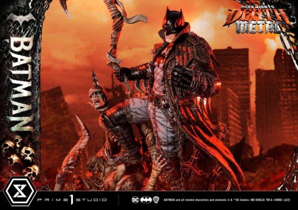 Descubre el apasionante mundo de Estatua Dark Knights Death Metal Batman.