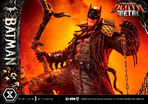 Descubre el apasionante mundo de Estatua Dark Knights Death Metal Batman.