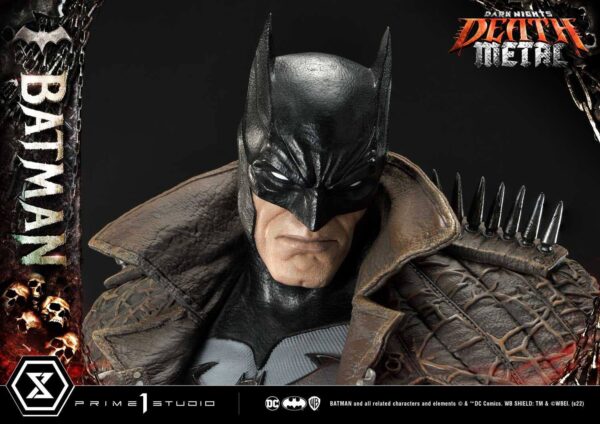 Descubre el apasionante mundo de Estatua Dark Knights Death Metal Batman.