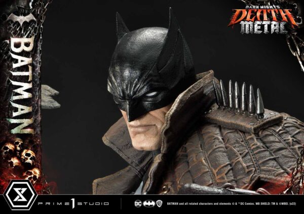 Descubre el apasionante mundo de Estatua Dark Knights Death Metal Batman.