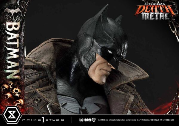 Descubre el apasionante mundo de Estatua Dark Knights Death Metal Batman.