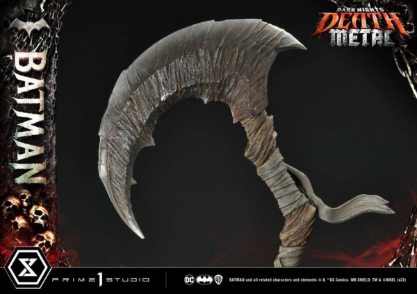 Descubre el apasionante mundo de Estatua Dark Knights Death Metal Batman.