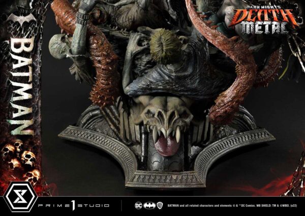 Descubre el apasionante mundo de Estatua Dark Knights Death Metal Batman.