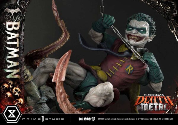 Descubre el apasionante mundo de Estatua Dark Knights Death Metal Batman.