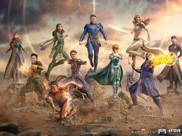 Descubre el apasionante mundo de Estatua Eternals BDS Art Scale Gilgamesh.