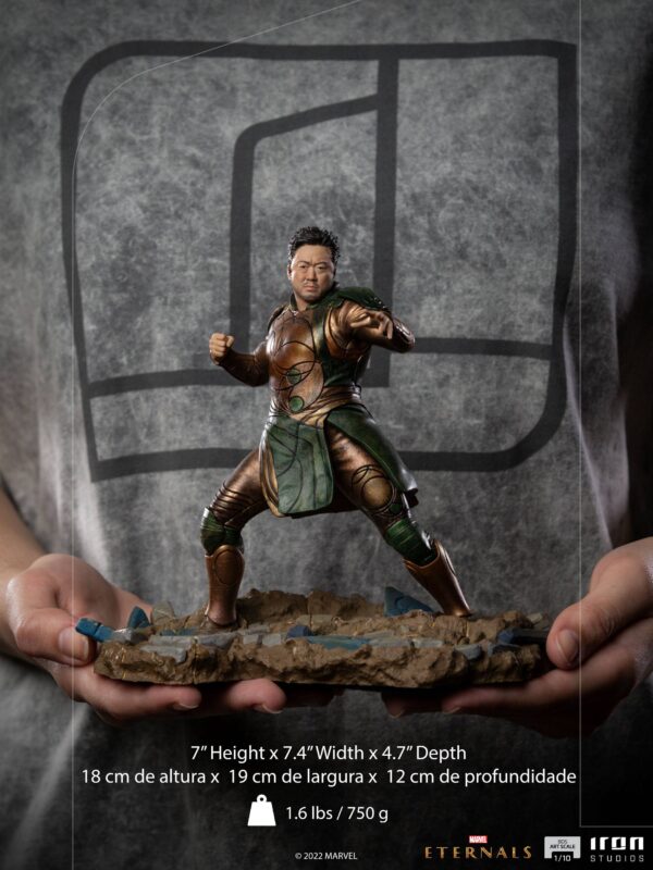 Descubre el apasionante mundo de Estatua Eternals BDS Art Scale Gilgamesh.