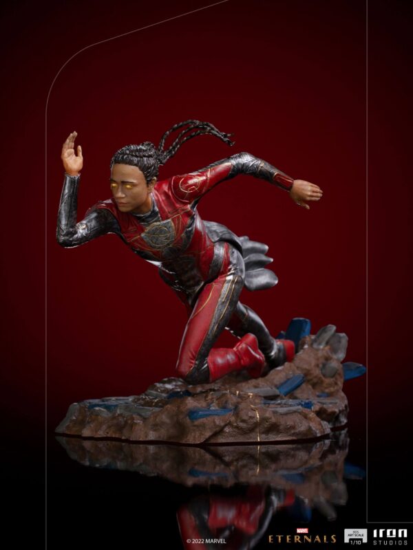 Descubre el apasionante mundo de Estatua Eternals BDS Art Scale Makkari.