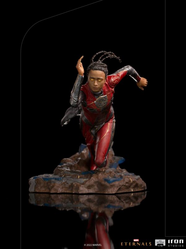 Descubre el apasionante mundo de Estatua Eternals BDS Art Scale Makkari.