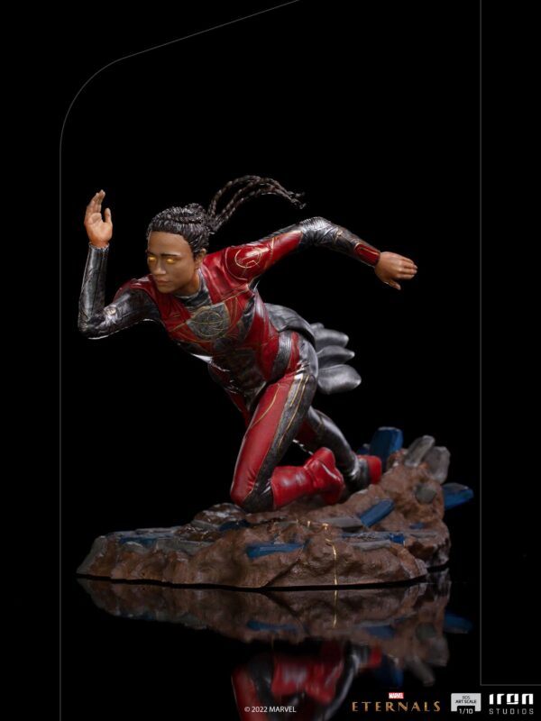 Descubre el apasionante mundo de Estatua Eternals BDS Art Scale Makkari.