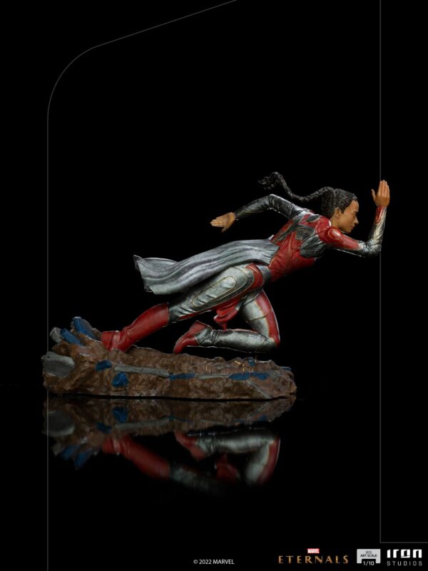 Descubre el apasionante mundo de Estatua Eternals BDS Art Scale Makkari.