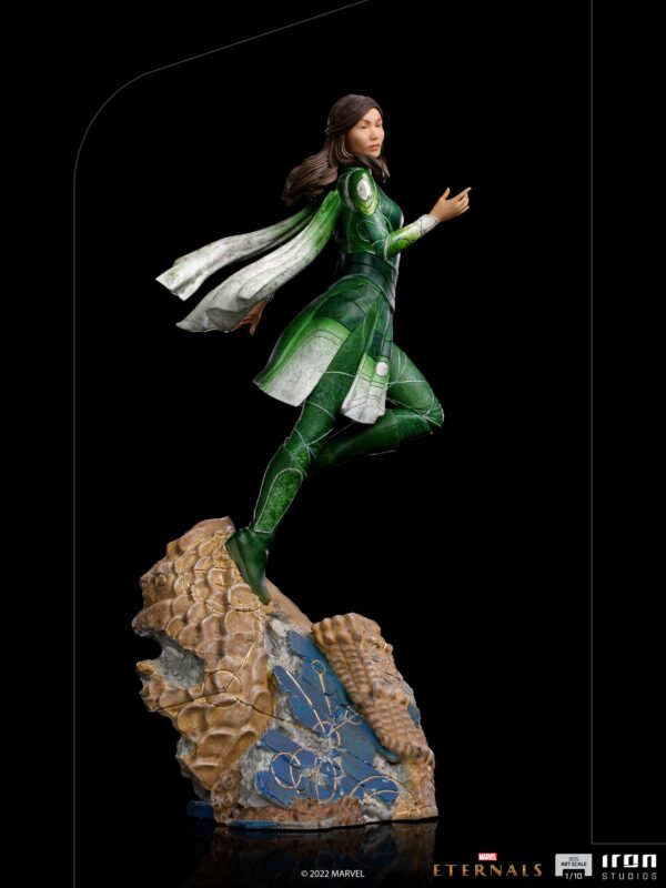 Descubre el apasionante mundo de Estatua Eternals BDS Art Scale Sersi.