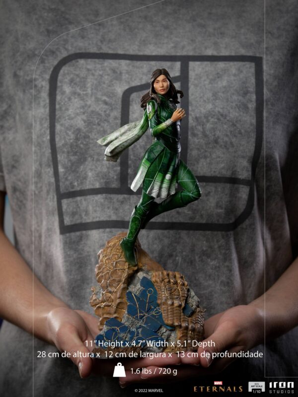 Descubre el apasionante mundo de Estatua Eternals BDS Art Scale Sersi.