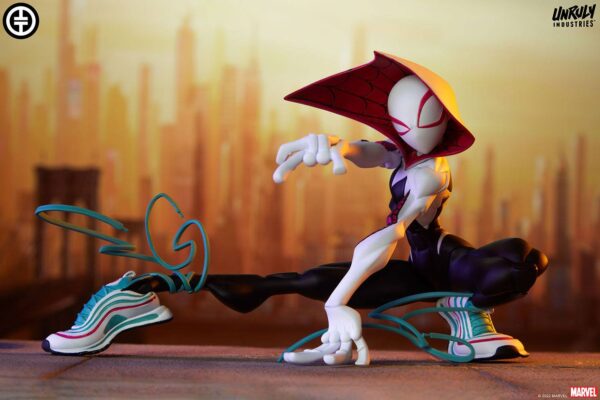 Descubre el apasionante mundo de Estatua Marvel Designer Ghost Spider.