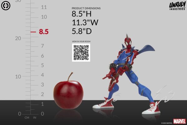 Descubre el apasionante mundo de Estatua Marvel Designer Spider Punk.
