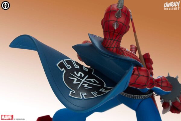 Descubre el apasionante mundo de Estatua Marvel Designer Spider Punk.