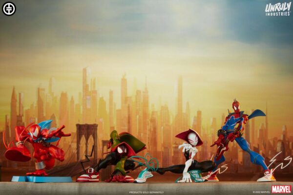 Descubre el apasionante mundo de Estatua Marvel Designer Spider Punk.