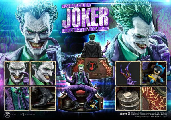 Descubre el apasionante mundo de Estatua The Joker Concept Design.