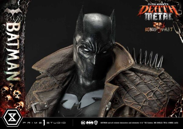 Descubre el apasionante mundo de Estatua Death Metal Batman Deluxe.