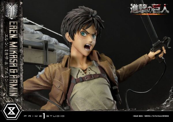 Descubre el apasionante mundo de Estatua Eren Mikasa y Armin.