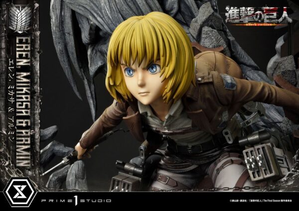 Descubre el apasionante mundo de Estatua Eren Mikasa y Armin.
