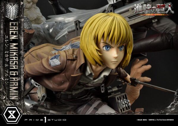 Descubre el apasionante mundo de Estatua Eren Mikasa y Armin.