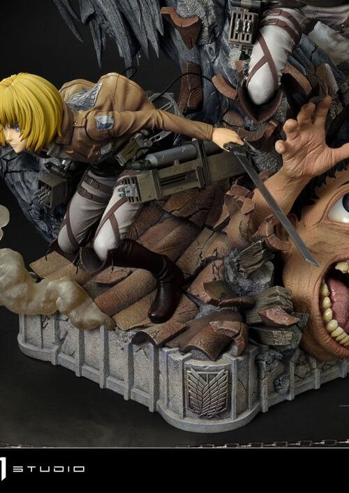 Descubre el apasionante mundo de Estatua Eren Mikasa y Armin.