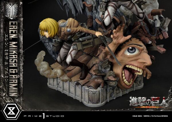Descubre el apasionante mundo de Estatua Eren Mikasa y Armin.