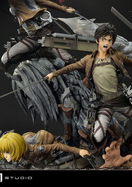Descubre el apasionante mundo de Estatua Eren Mikasa y Armin.
