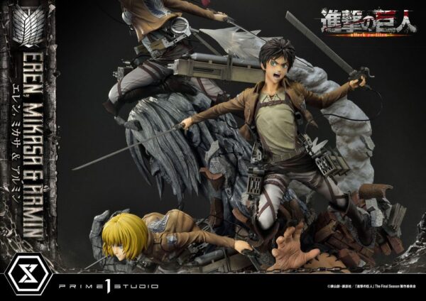 Descubre el apasionante mundo de Estatua Eren Mikasa y Armin.