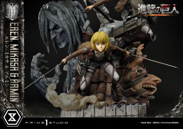 Descubre el apasionante mundo de Estatua Eren Mikasa y Armin.