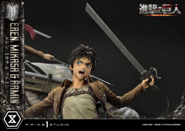 Descubre el apasionante mundo de Estatua Eren Mikasa y Armin.