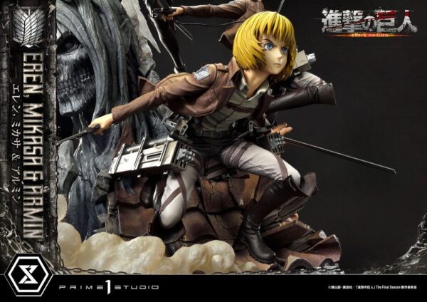 Descubre el apasionante mundo de Estatua Eren Mikasa y Armin.
