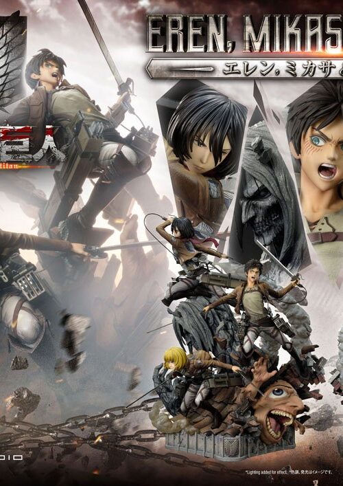 Descubre el apasionante mundo de Estatua Eren Mikasa y Armin.
