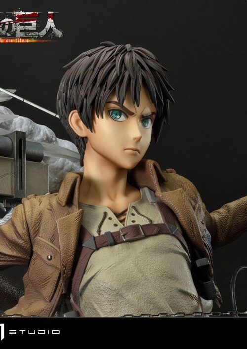 Descubre el apasionante mundo de Estatua Eren Mikasa y Armin Deluxe.