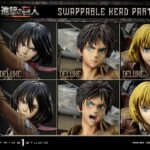 Descubre el apasionante mundo de Estatua Eren Mikasa y Armin Deluxe.