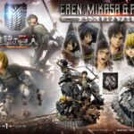 Descubre el apasionante mundo de Estatua Eren Mikasa y Armin Deluxe.