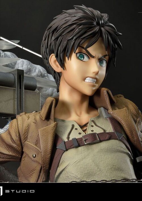 Descubre el apasionante mundo de Estatua Eren Mikasa y Armin Deluxe.