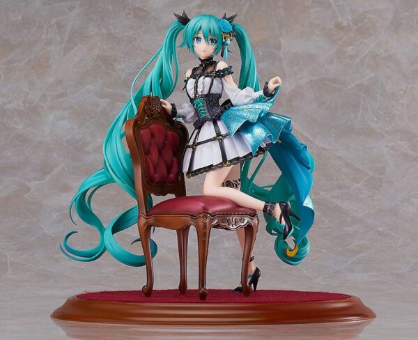 Descubre el apasionante mundo de Estatua Hatsune Miku Rose Cage.