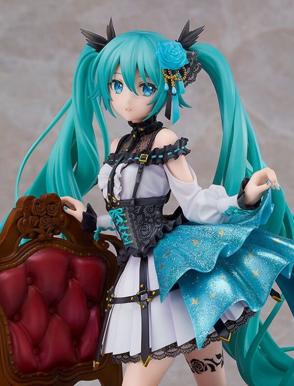 Descubre el apasionante mundo de Estatua Hatsune Miku Rose Cage.